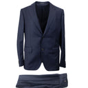 Navy Wool Single Breasted Suit 8L