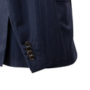 Navy Wool Single Breasted Suit 8L