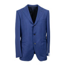 Cobalt Blue Wool Single Breasted Suit 7R