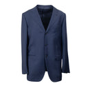 Navy Wool Single Breasted Suit 7R