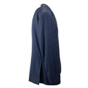 Navy Wool Single Breasted Suit 7R