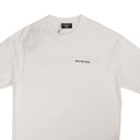 White Logo Cotton T-Shirt