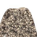 x ERL Printed Black & White Fleece Hoodie