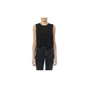 Amiri Ribbed Crop Muscle Jersey Tank - Pink