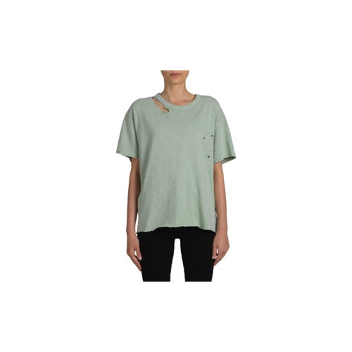 Amiri Slash Cotton T-Shirt - Green