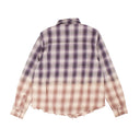 Amiri Ombre Lurex Plaid - Blue/Tan