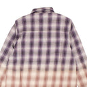 Amiri Ombre Lurex Plaid - Blue/Tan