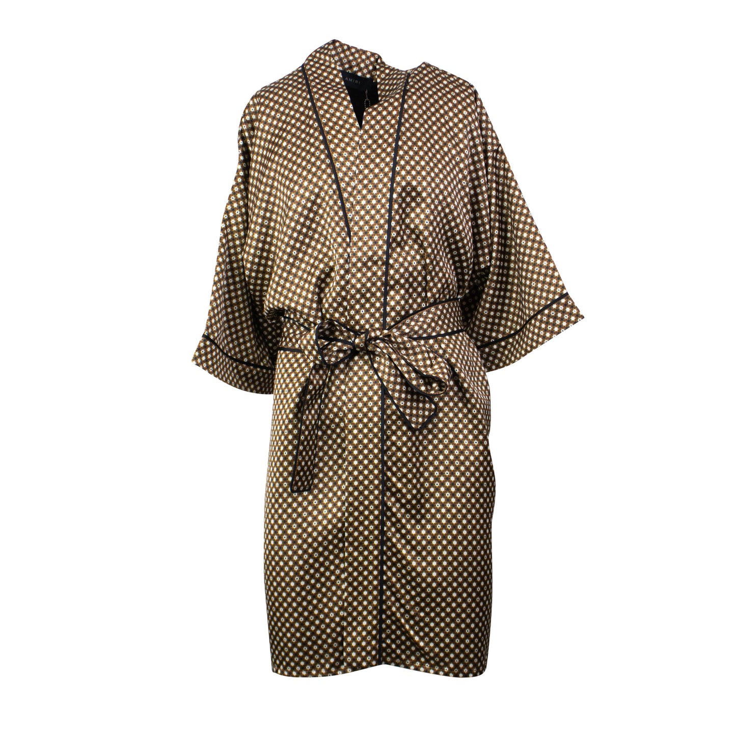 NWT AMIRI Tan Poker Chip PJ Robe