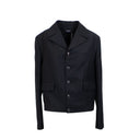 Black Mohair Cadet Jacket