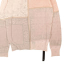 Multicolored Bandana Reconstructed Sweater