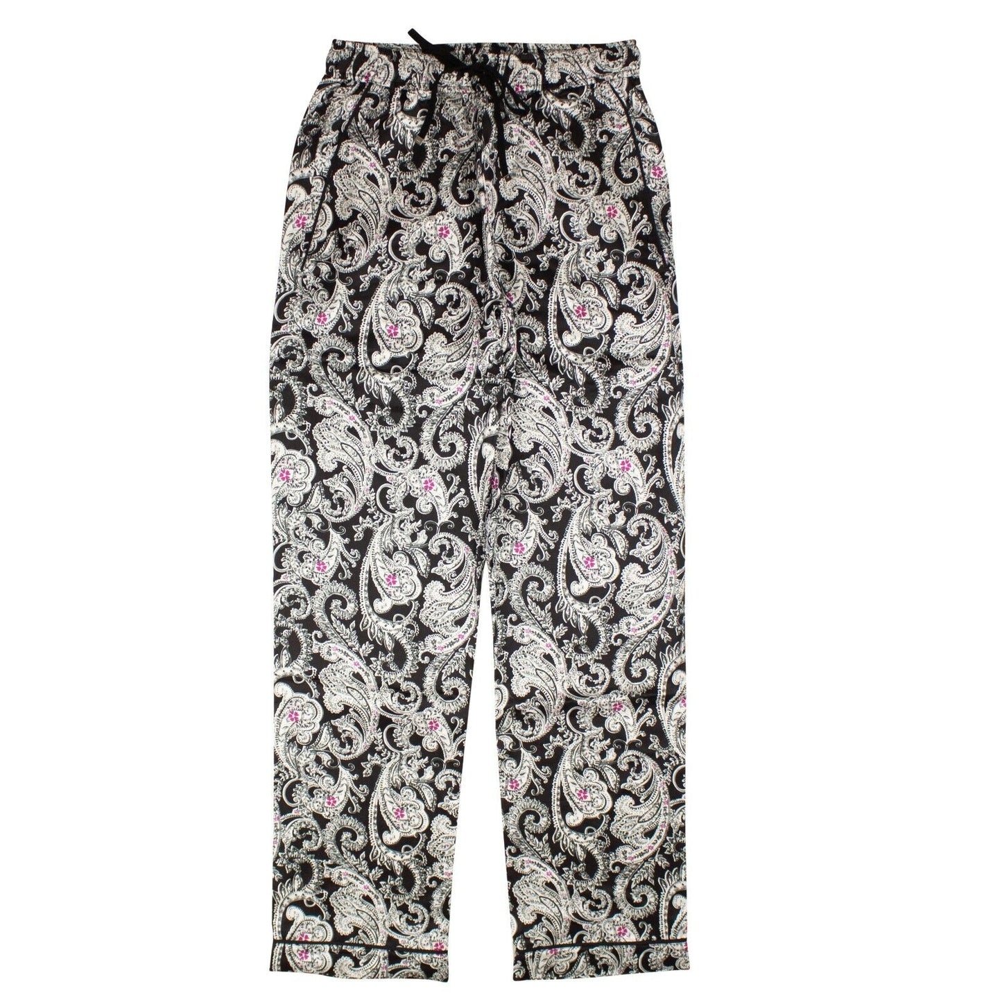 NWT AMIRI Black & White Paisley PJ Pants