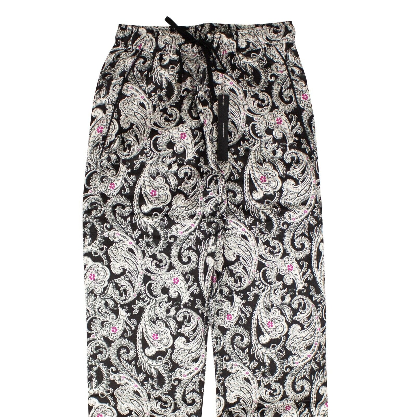 NWT AMIRI Black & White Paisley PJ Pants