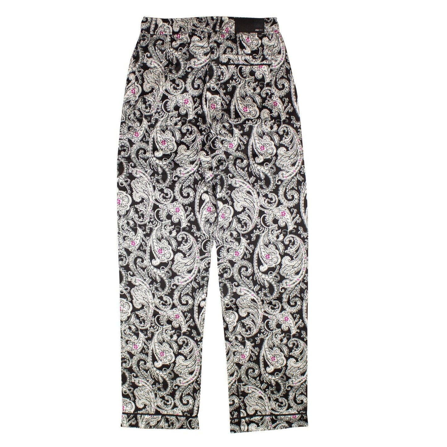 NWT AMIRI Black & White Paisley PJ Pants