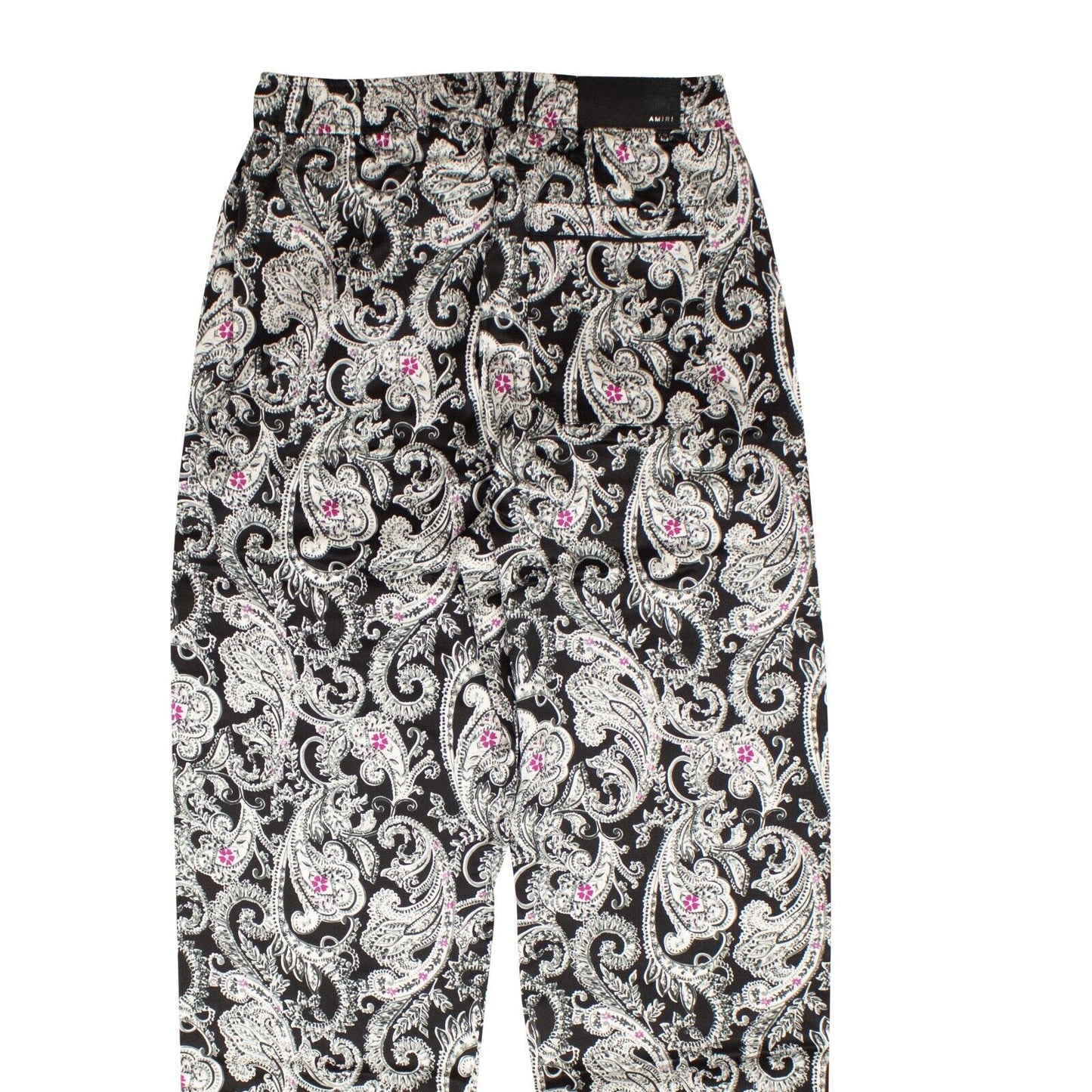 NWT AMIRI Black & White Paisley PJ Pants