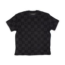 Black Checkered Towel T-Shirt