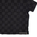 Black Checkered Towel T-Shirt
