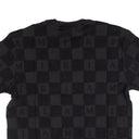 Black Checkered Towel T-Shirt