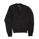 Black Heavy Cashmere Cardigan