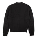 Black Heavy Cashmere Cardigan