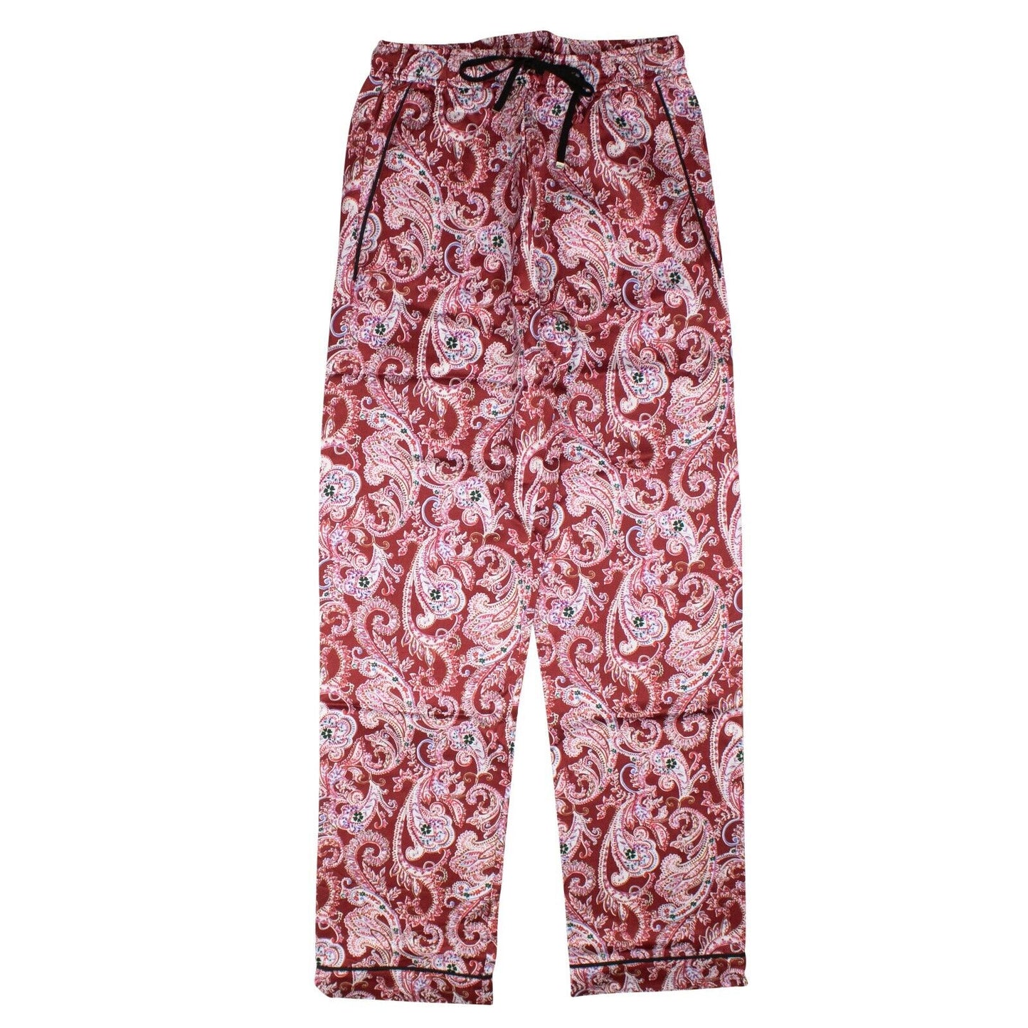 Amiri Paisley Pj Pant - Red/White