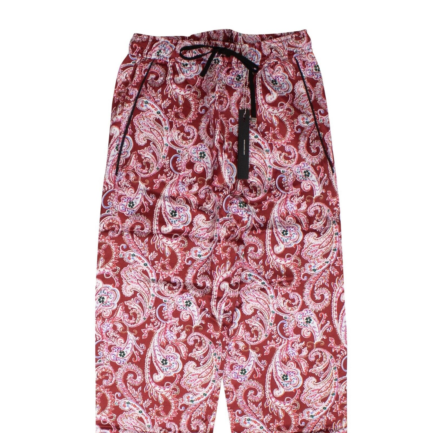 Amiri Paisley Pj Pant - Red/White