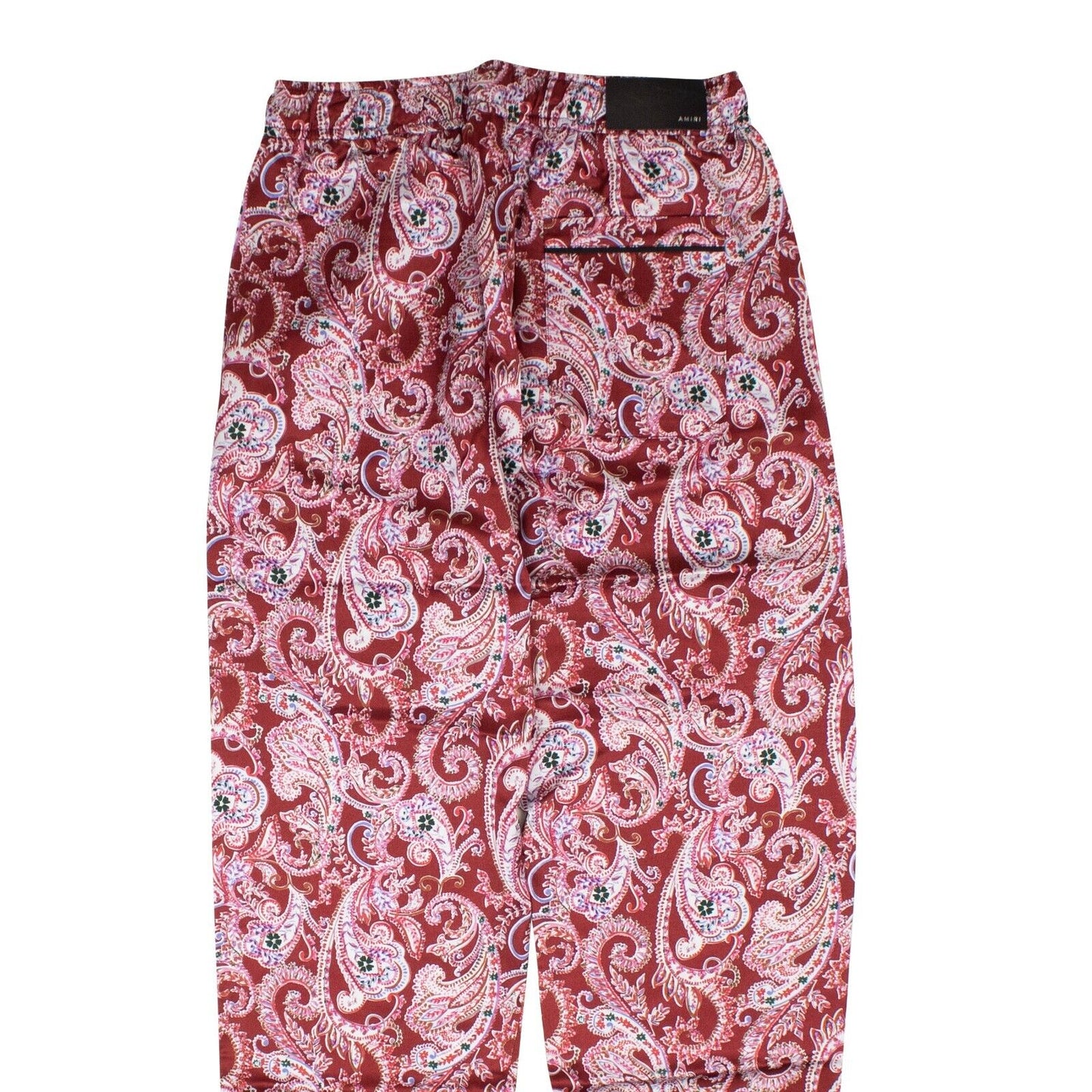 Amiri Paisley Pj Pant - Red/White