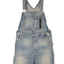 Blue Bermuda Overalls