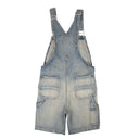 Blue Bermuda Overalls