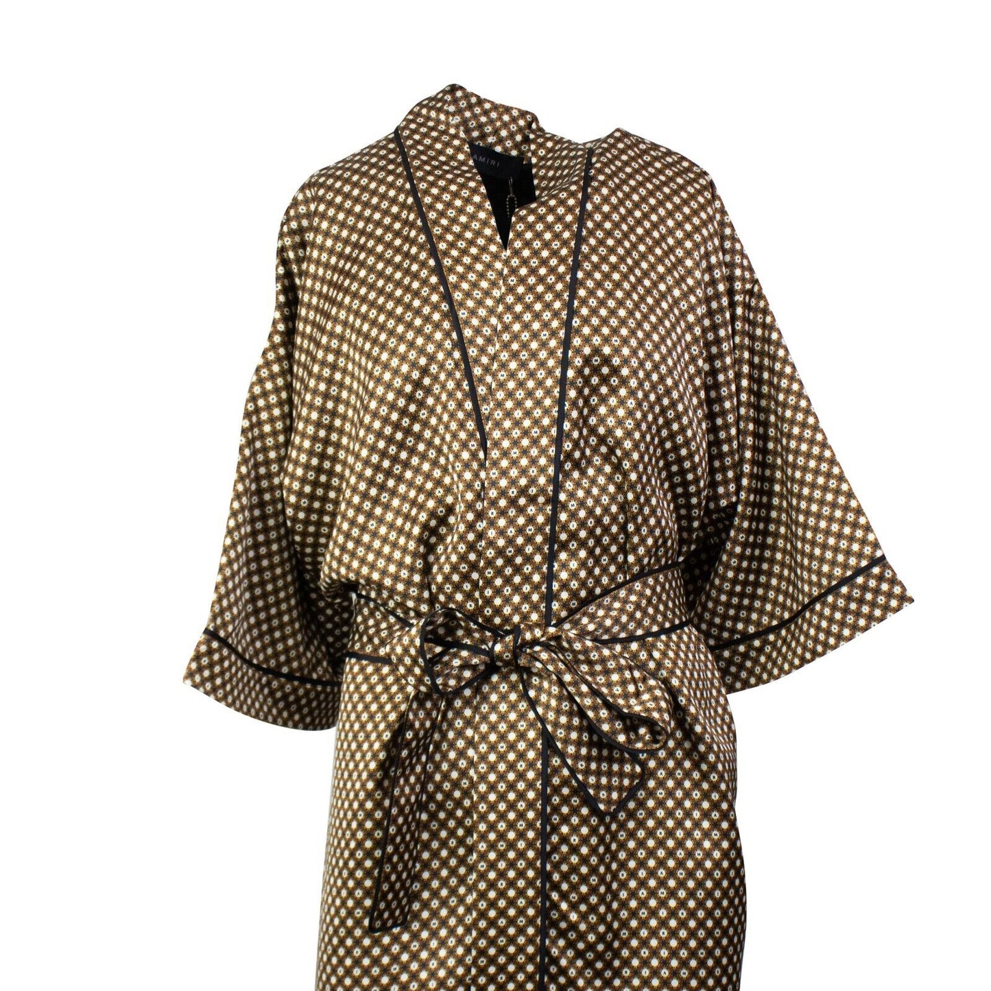 NWT AMIRI Tan Poker Chip PJ Robe