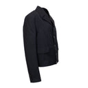 Black Mohair Cadet Jacket