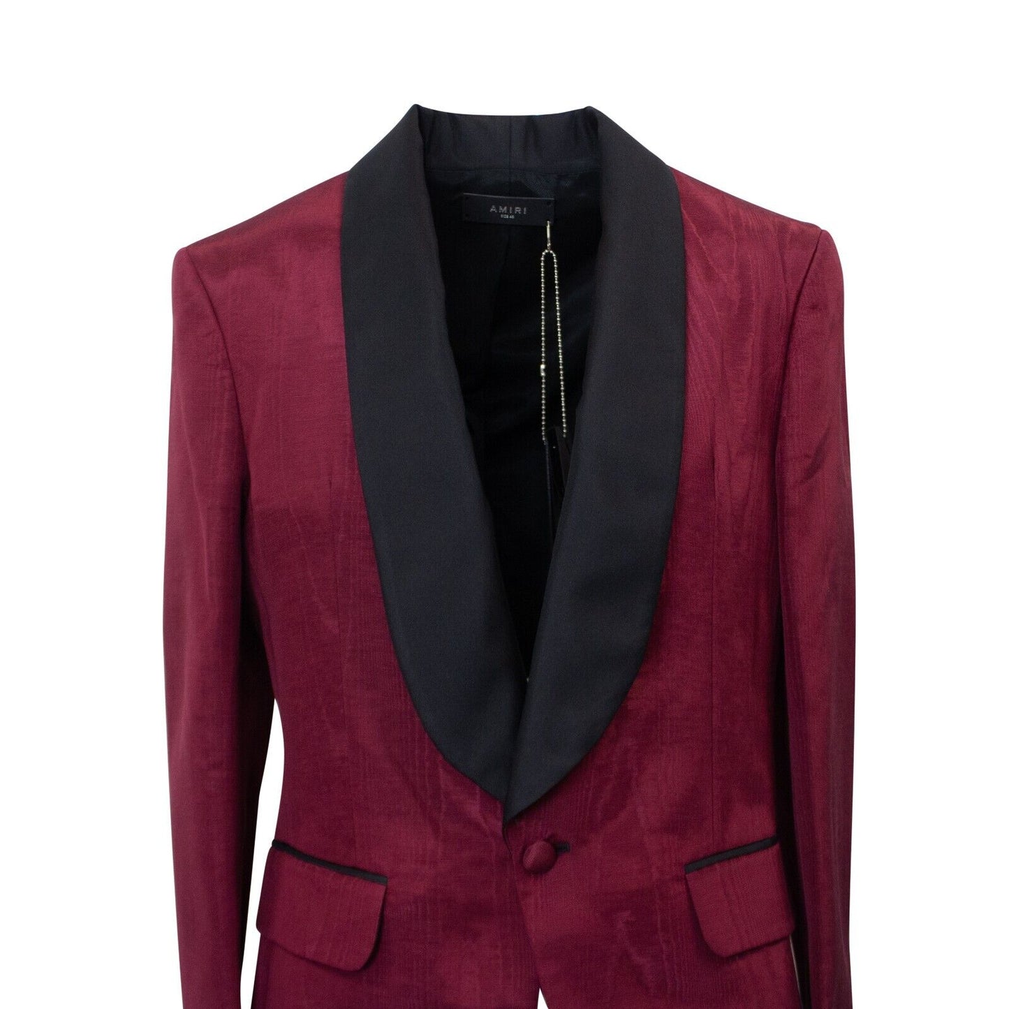 Red Moire Tux Blazer