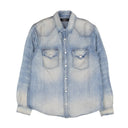 Blue Basic Denim Shirt