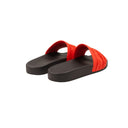 Black And Red Bandana Chain Molded Slides