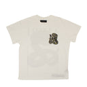 White Snake Cotton T-Shirt
