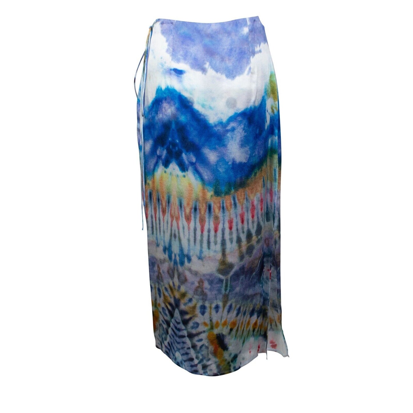 Amiri Tie Dye Wrap Skirt - Multi