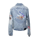 Amiri Playboy Magazine Trucker - Blue