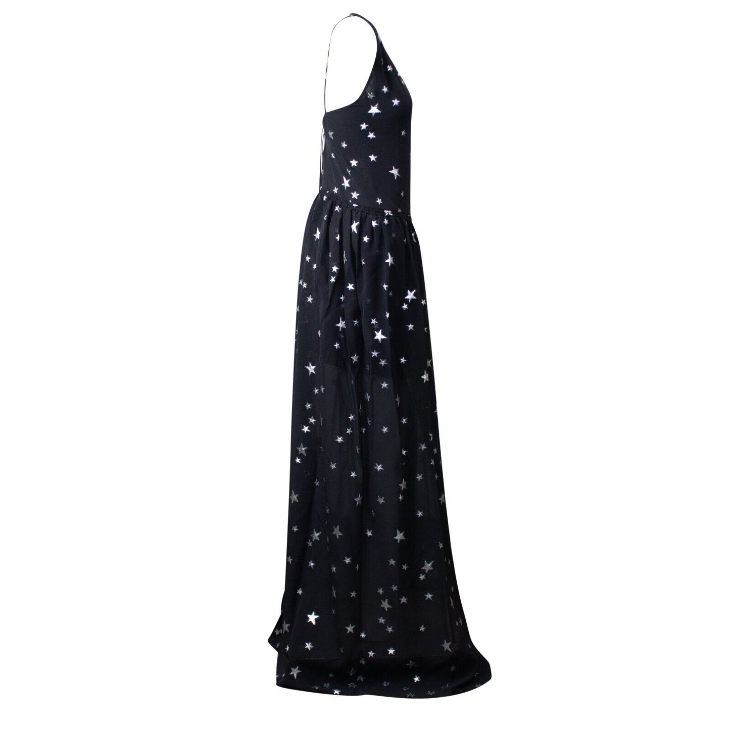 Amiri Stars Fil Coupe Halter Dress - Black