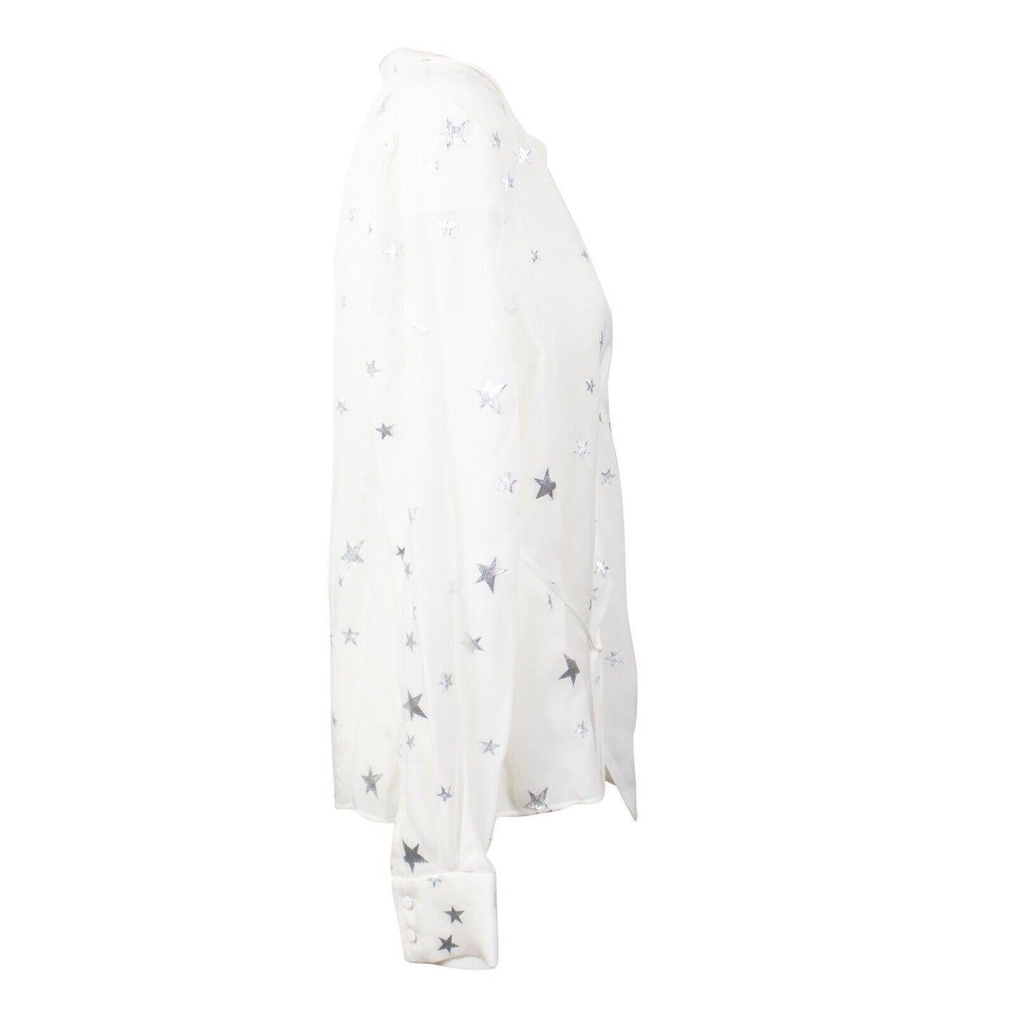 Amiri Stars Fil Coupe Wrap Shirt - White