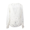 Amiri Stars Fil Coupe Wrap Shirt - White