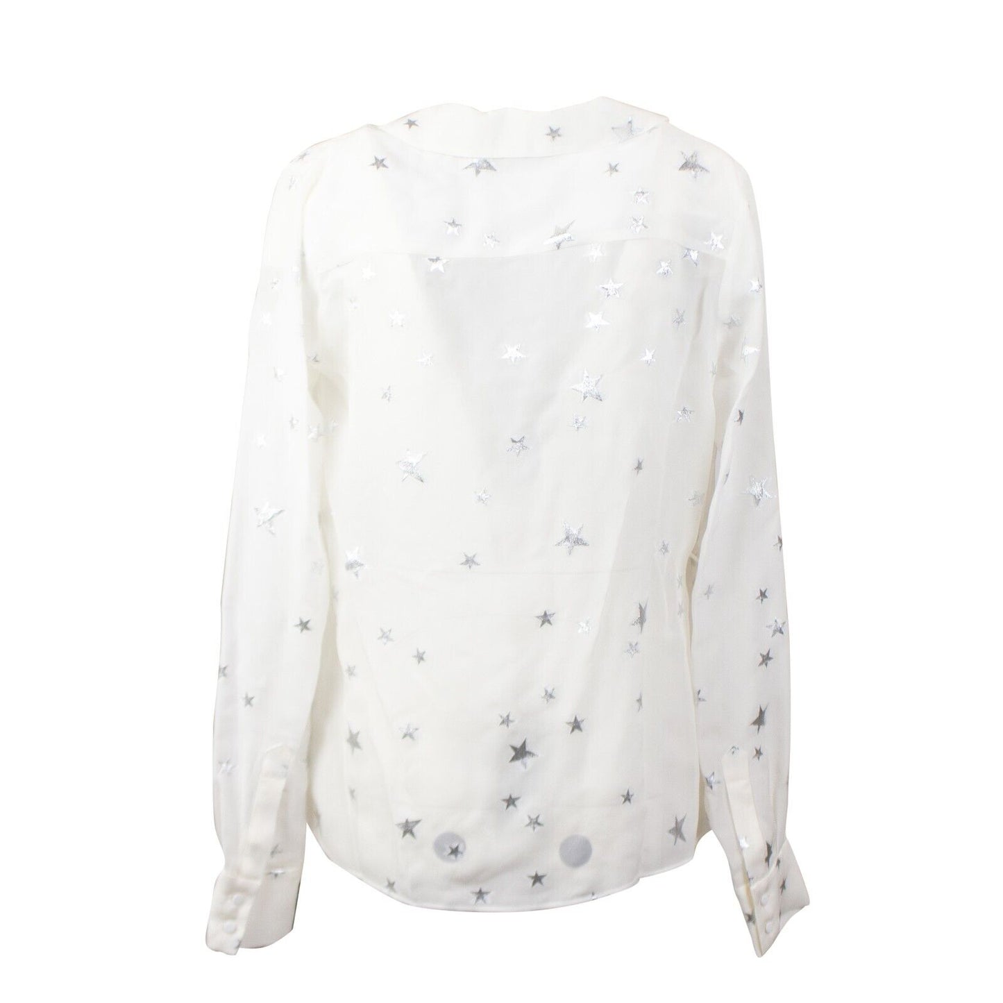 Amiri Stars Fil Coupe Wrap Shirt - White