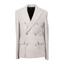 Boiled Wool Double-Breasted Jacket