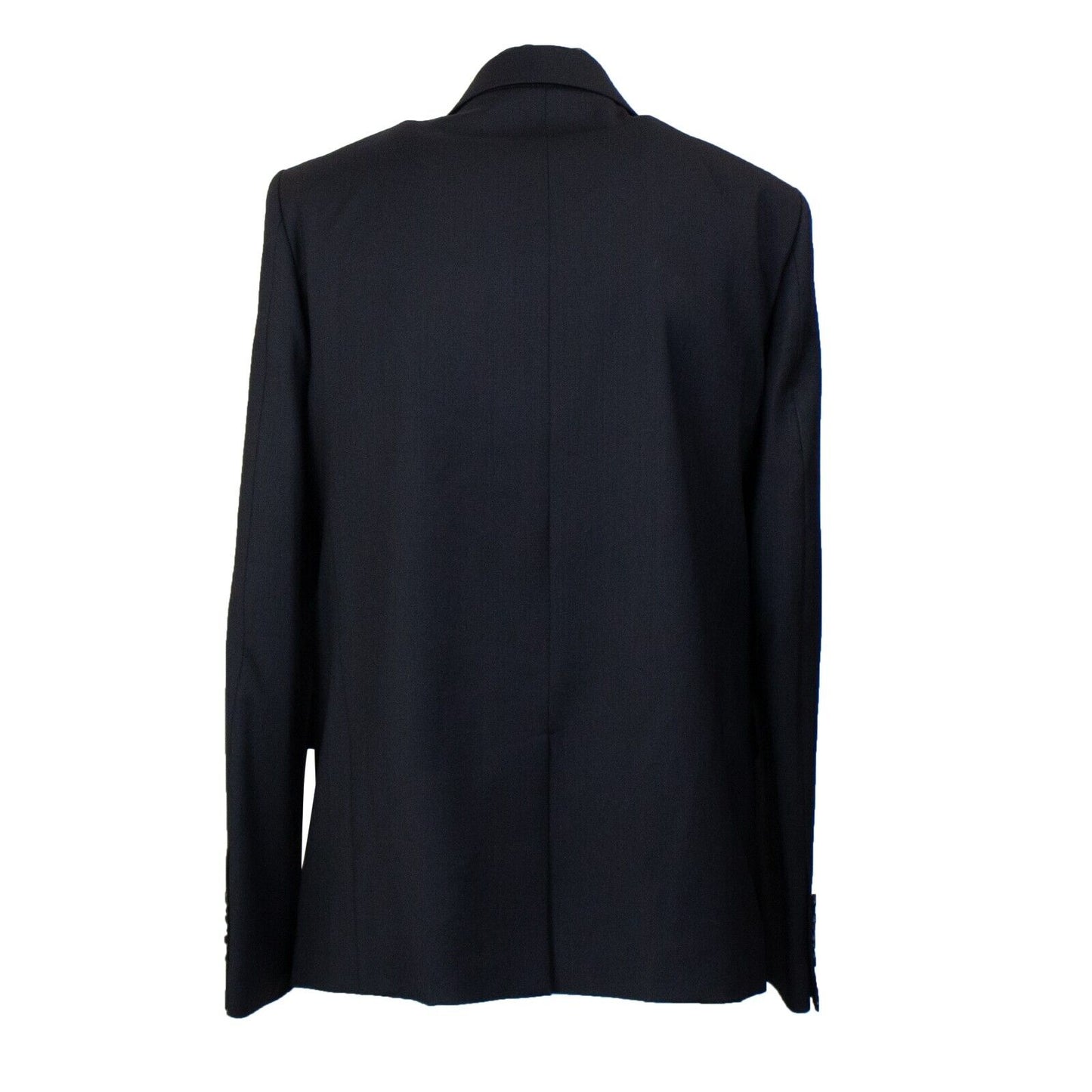 Amiri Leather Scarf Blazer - Black