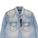 Blue Basic Denim Shirt