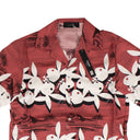 Red Playboy Aloha Shirt
