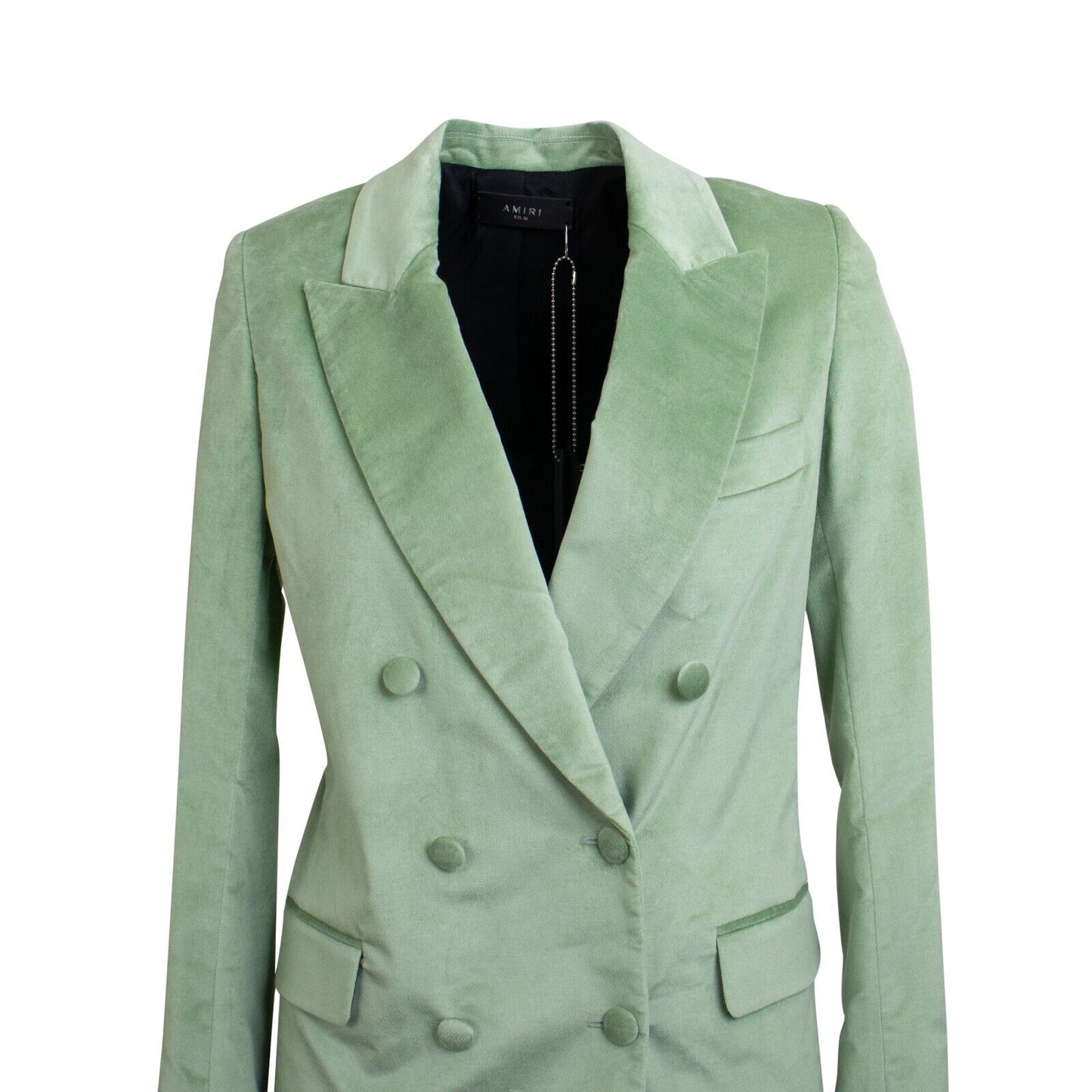 Amiri Velvet Oversized Blazer - Green