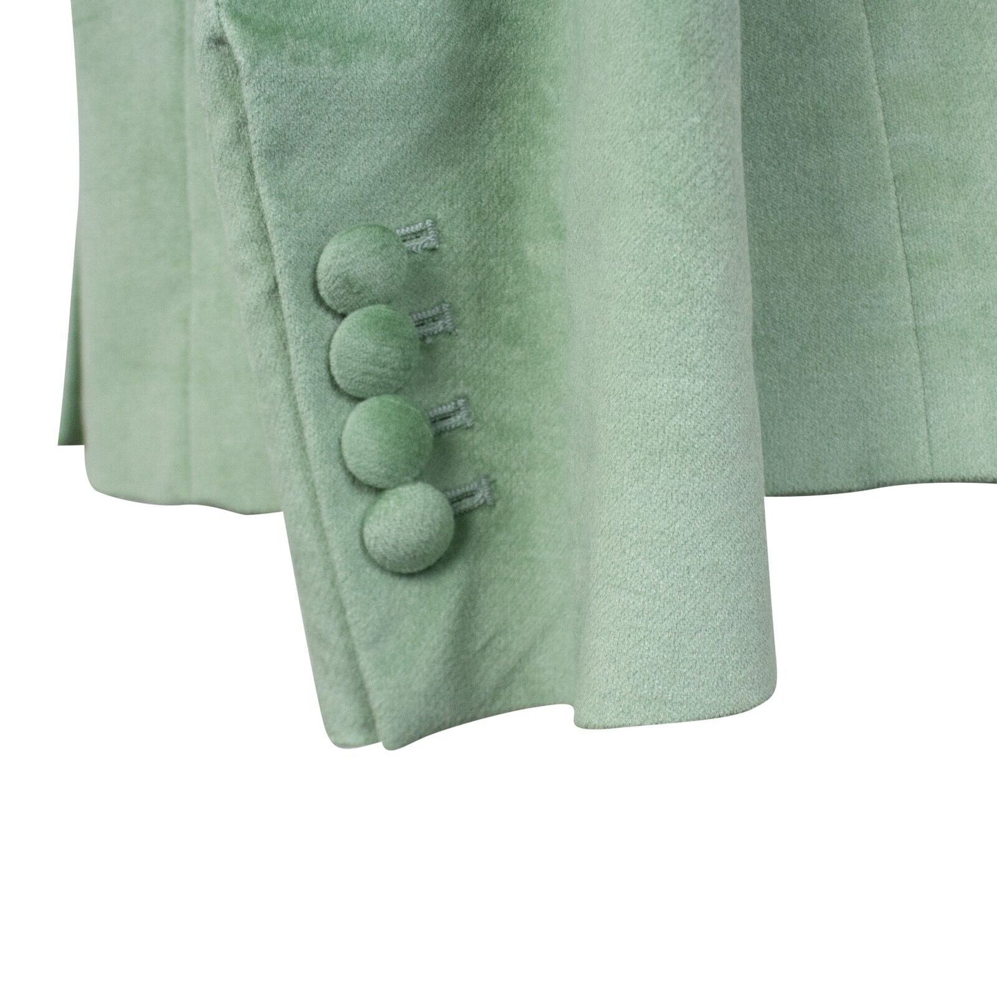 Amiri Velvet Oversized Blazer - Green