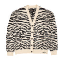 Amiri Animal Jaquard Cardigan - Black/White