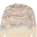 Cyan Bleached Print Aloha Cardigan