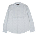 Blue Chambray Tuxedo Shirt