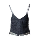Amiri Lace Tank Top - Black